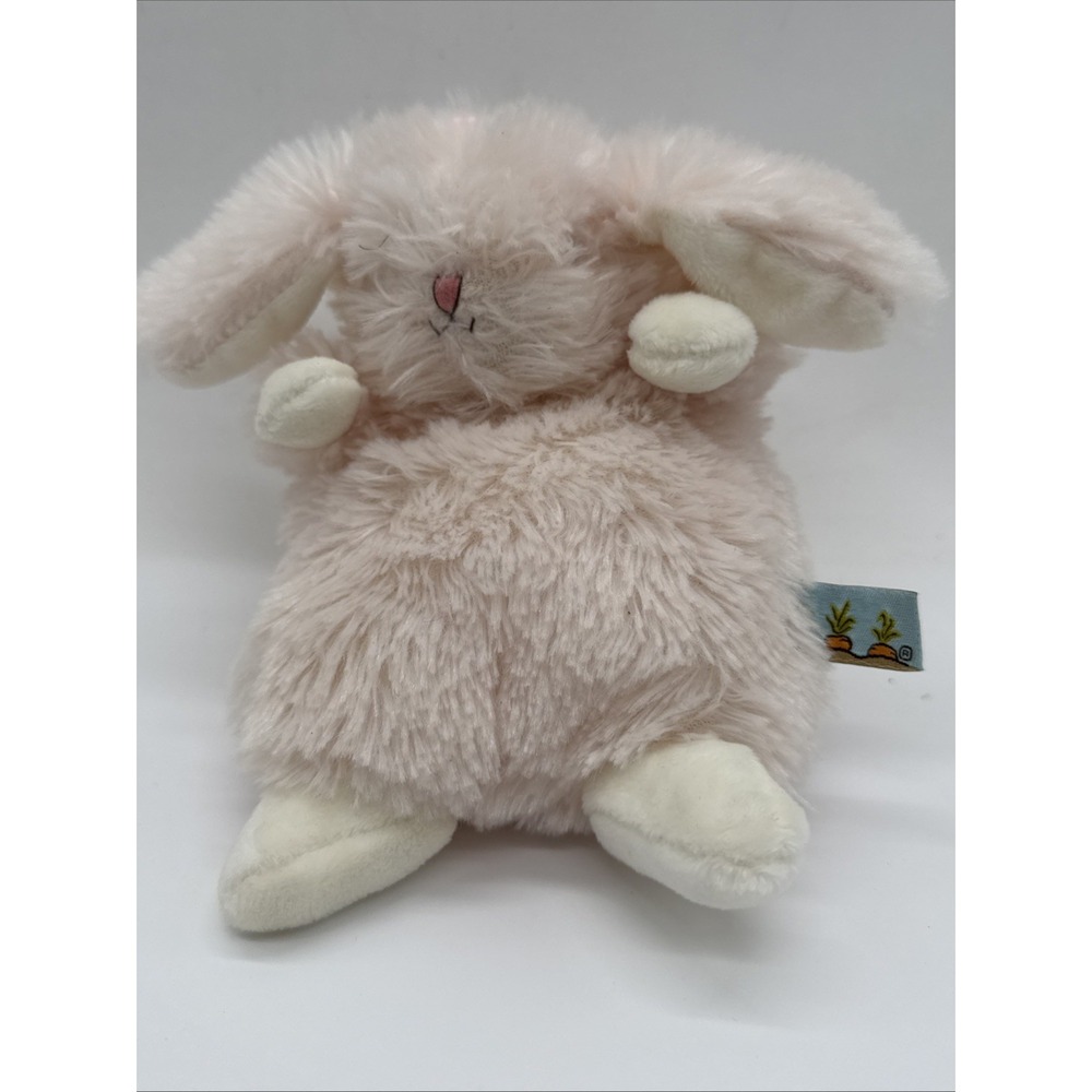 Bunnies By The Bay Ittybit Pink Bunny Rabbit Plush 7" Stuffed Animal Toy